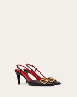 VLogo Signature Calfskin Slingback Pump 80mm / 3.15 in.
